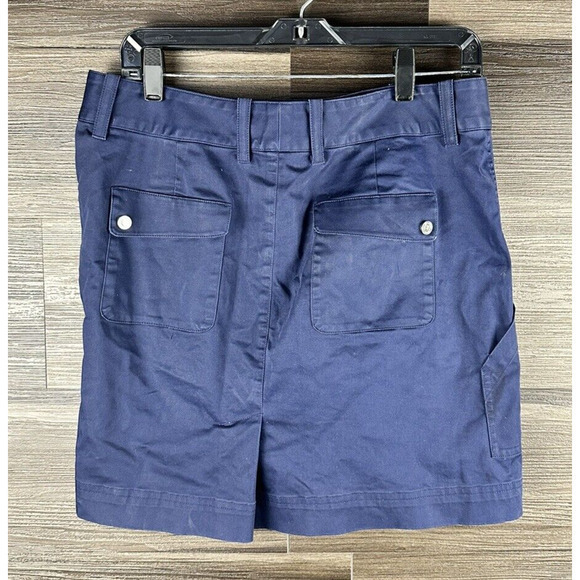 POLO GOLF Ralph Lauren Women blue Sz 10 Polo Poly Skort Pockets Polyester Blend - Picture 2 of 8